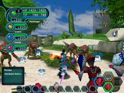 четвертый скриншот из Phantasy Star Online Blue Burst