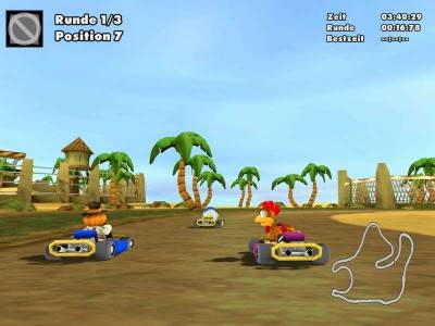 второй скриншот из Moorhuhn Kart 2 XXL