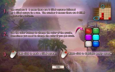 первый скриншот из Fantasy Mosaics 24: Deserted Island