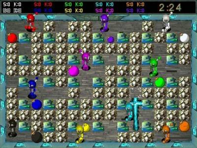 второй скриншот из Atomic Bomberman