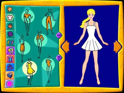 второй скриншот из Barbie Fashion Designer
