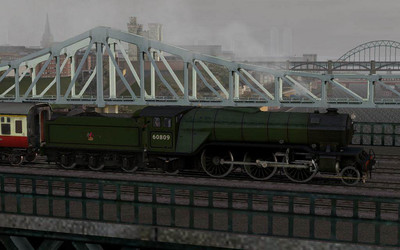 четвертый скриншот из Mods Railworks: Gresley V2