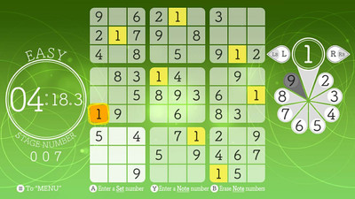 третий скриншот из Sudoku Relax