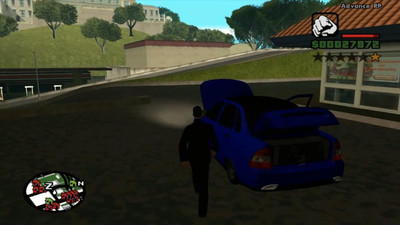 третий скриншот из Mods Русские автомобили для GTA San Andreas