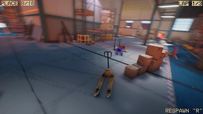 четвертый скриншот из Pallet Jack Racing