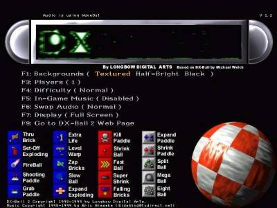 второй скриншот из DX Ball: Antology