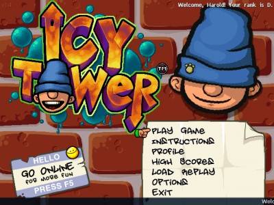 второй скриншот из Icy Tower v1.4 Portable
