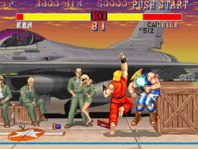 второй скриншот из Street fighter 2