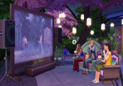 третий скриншот из The Sims 4 Домашний кинотеатр