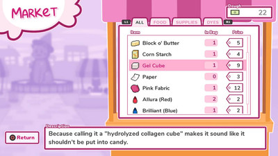 четвертый скриншот из Syrup 2: Candy Alchemy RPG