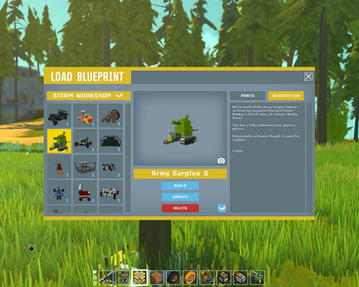 четвертый скриншот из Mods Scrap Mechanic - 3959 построек