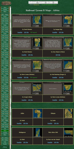 первый скриншот из Mods Сборник карт для Railroad Tycoon 2 & 3