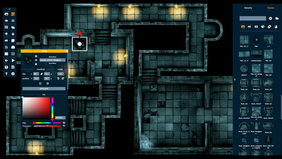 четвертый скриншот из Dynamic Dungeons Editor