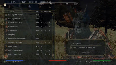 второй скриншот из Mods UI Compilation (The Elder Scrolls IV: Oblivion)