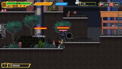 второй скриншот из Bail Force: Cyberpunk Bounty Hunters