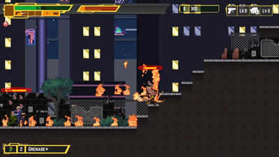 первый скриншот из Bail Force: Cyberpunk Bounty Hunters