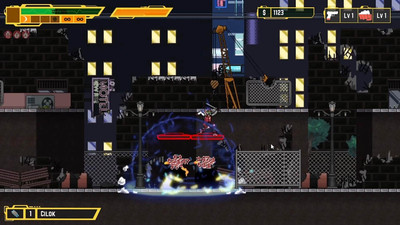 четвертый скриншот из Bail Force: Cyberpunk Bounty Hunters