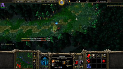 второй скриншот из Mods DotA Allstars v6.57b (Rus,Eng) + AI Maps