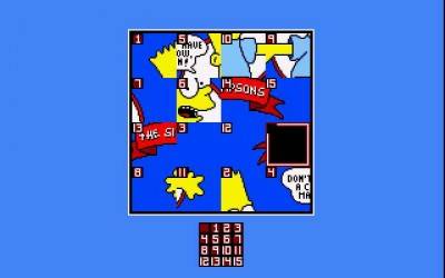 четвертый скриншот из The Simpsons MS-Dos Collection