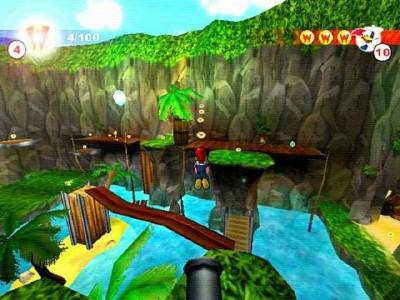 второй скриншот из Woody Woodpecker: Escape from Buzz Buzzard Park