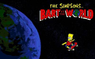 второй скриншот из The Simpsons MS-Dos Collection