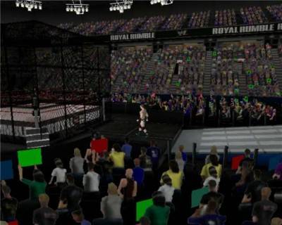 второй скриншот из WWE RAW Royale Roumble 2010