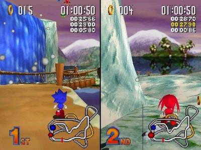 второй скриншот из Sonic R