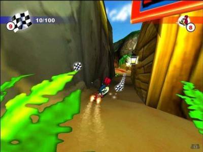 четвертый скриншот из Woody Woodpecker: Escape from Buzz Buzzard Park