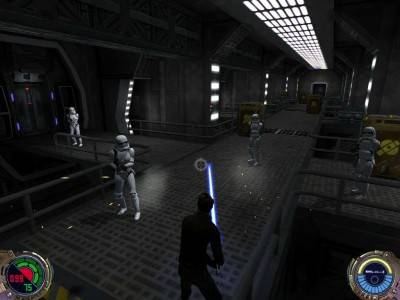 первый скриншот из Star Wars Jedi Knight Outcast Communication Force