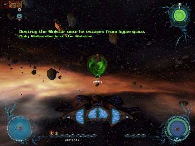 первый скриншот из Sinistar Unleashed
