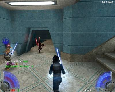четвертый скриншот из Star Wars: XJedi Academy