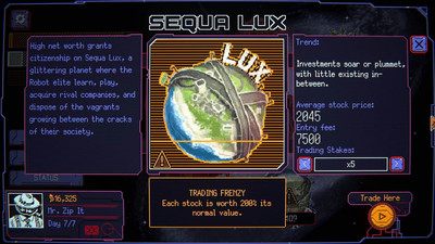 четвертый скриншот из Space Warlord Baby Trading Simulator