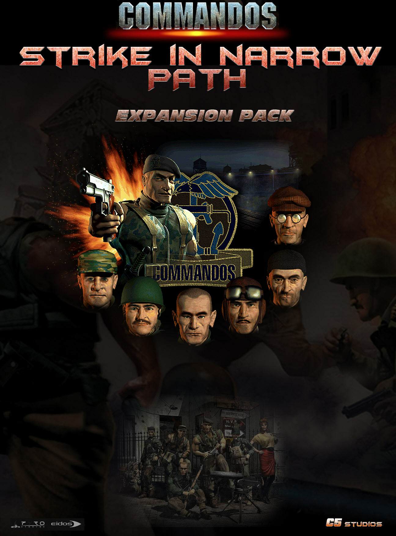 Commandos: Strike In Narrow Path Stand-alone Expansion Pack for Commandos: Behind Enemy Lines
