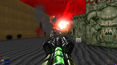 третий скриншот из Сборка, мод - Brutal Doom Rebirth 2.0