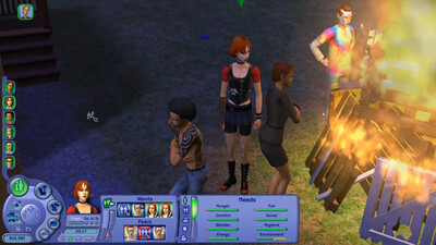 второй скриншот из The Sims 2 (более 15500 объектов)