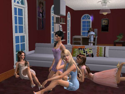 четвертый скриншот из Симы, прически, одежда, макияж для The Sims 2