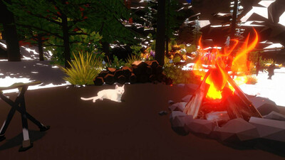 второй скриншот из Campfire with Cat