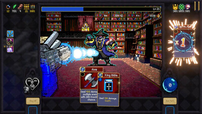 второй скриншот из Vampire Crawlers: The Turbo Wildcard from Vampire Survivors