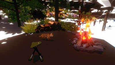 первый скриншот из Campfire with Cat