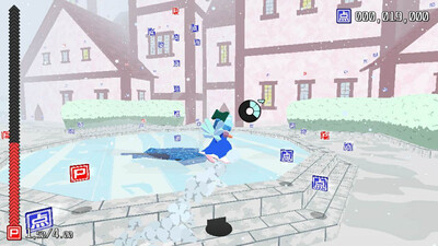 второй скриншот из Cirno! Lifts a Boulder