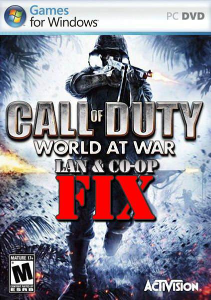 Call of Duty: World at War Lan Fix & Co-op Fix Call of Duty: World at War Lan Fix & Co-op Fix