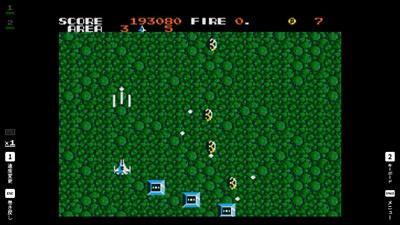 второй скриншот из EGGCONSOLE ZANAC EX MSX2