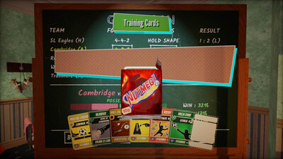 четвертый скриншот из NUTMEG! A Nostalgic Deckbuilding Football Manager