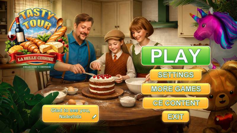 Tasty Tour: La Belle Cuisine Collector's Edition Tasty Tour: La Belle Cuisine Collector's Edition