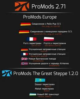 Карты – ProMods Europe