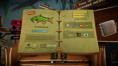 второй скриншот из Voodoo Fishin'