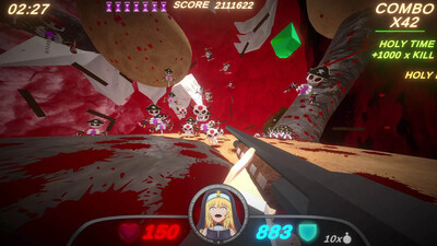 второй скриншот из Guns and Nuns: Storming Hell