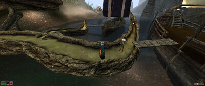 третий скриншот из Модификация – Бесплагинное улучшение графики Morrowind для OpenMW / Текстуры