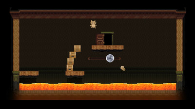 второй скриншот из Backrooms Cats and Lava