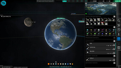 третий скриншот из Solar Expanse - Space Exploration Manager